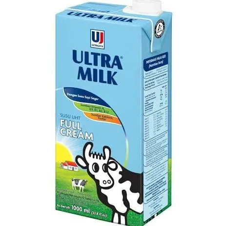 Ultra Milk Plain Slim 1000 Ml