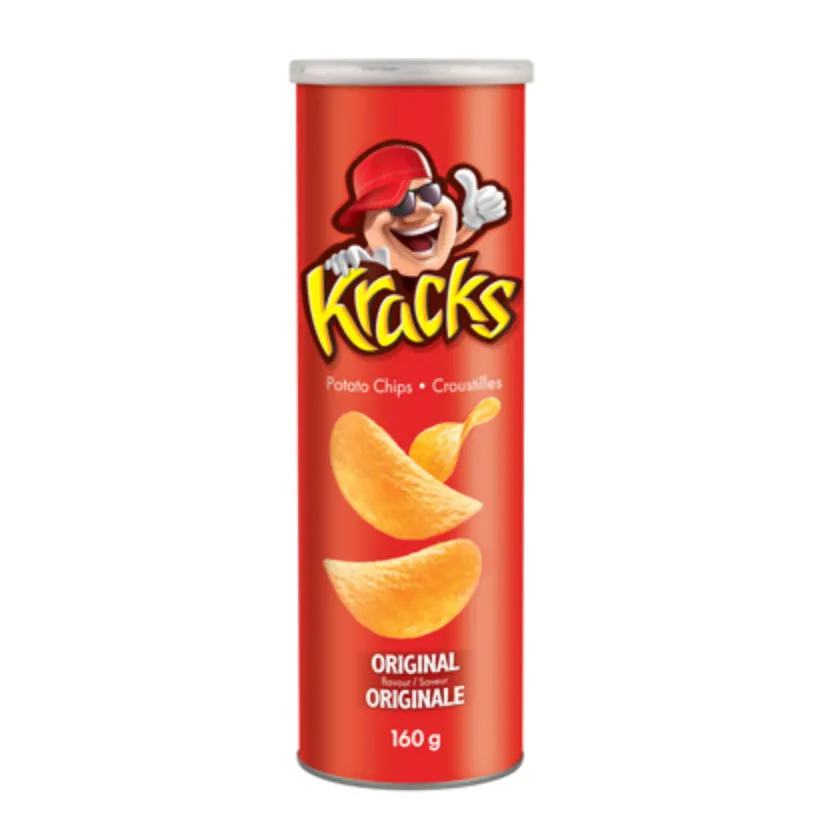 Kracks Potato Crips Original 160 gr