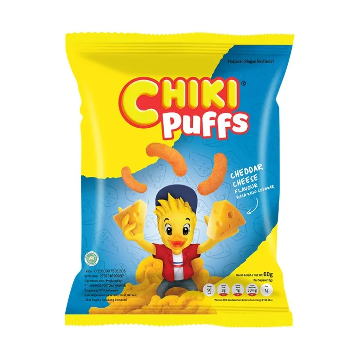 Chiki Puffs Cheddar Cheese 60 gr