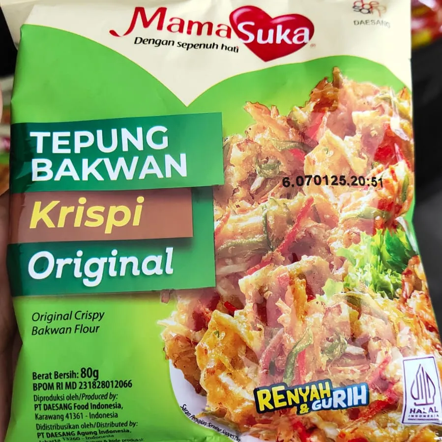 Mamasuka Original Krispi Bakwan Flour 80 Grams