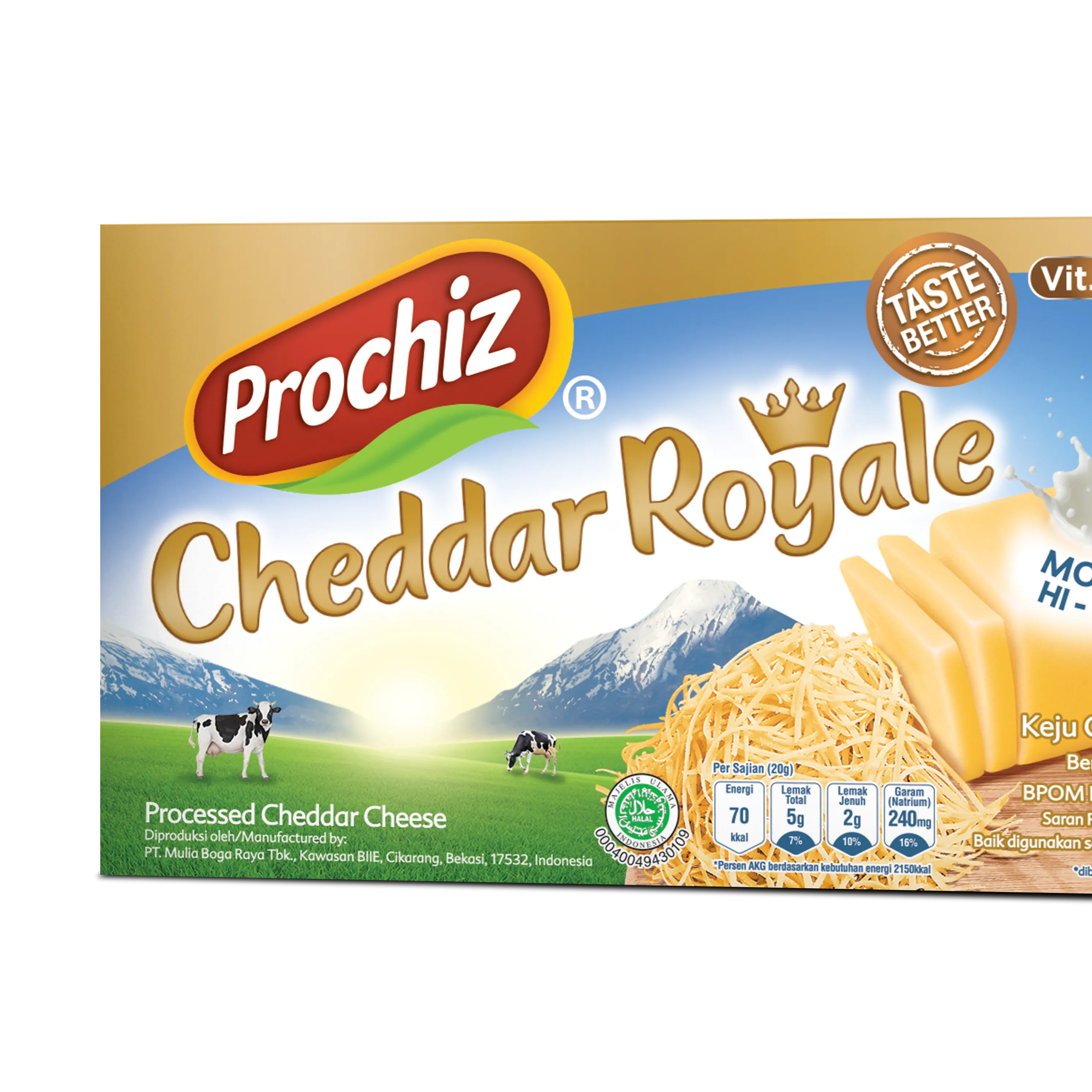 Prochiz Cheddar Royale Cheese 160Gr