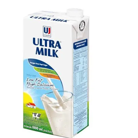 'Susu Ultra Milk Plain Low Fat 1000 ml'