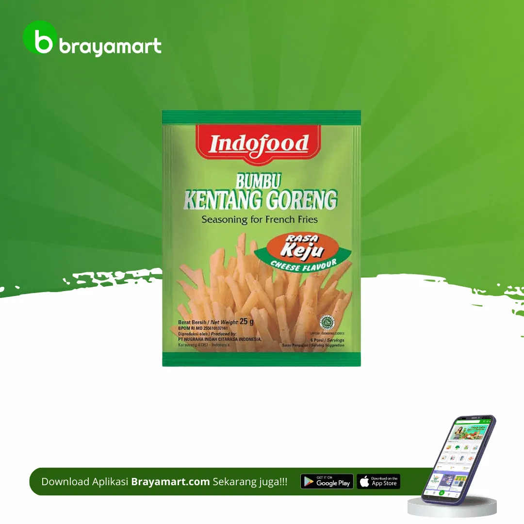 Cheese Fried Potato Powder (Indofood)