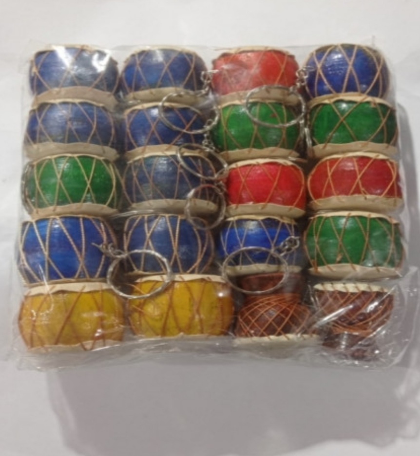 'Gantungan kunci gendang 1set'