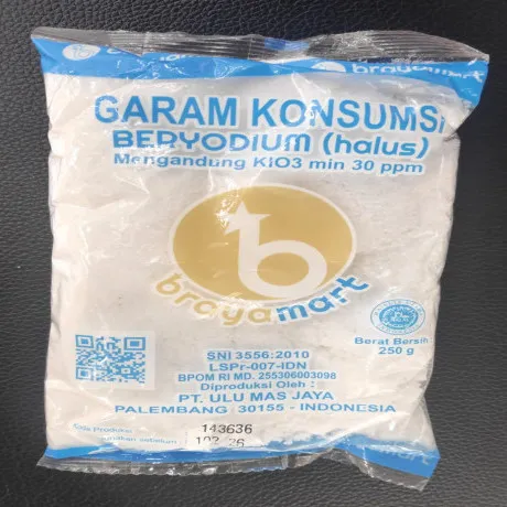 Brayamart Fine Salt 250g (1 Pcs)