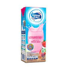 Frisian Flag Strawberry Milk 225Ml - Frisian Flag Strawberry Milk 225Ml