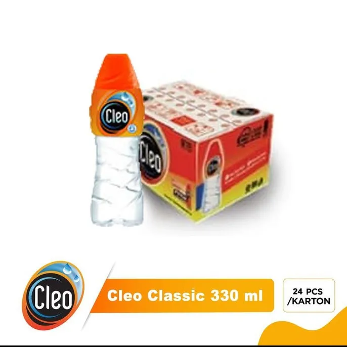 Cleo Mineral Water Bottle 330 Ml (DUS)