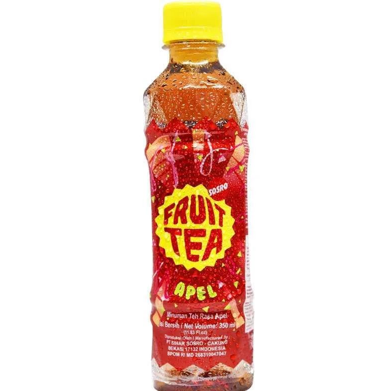 'Fruit Tea Apple Botol 350 ml'