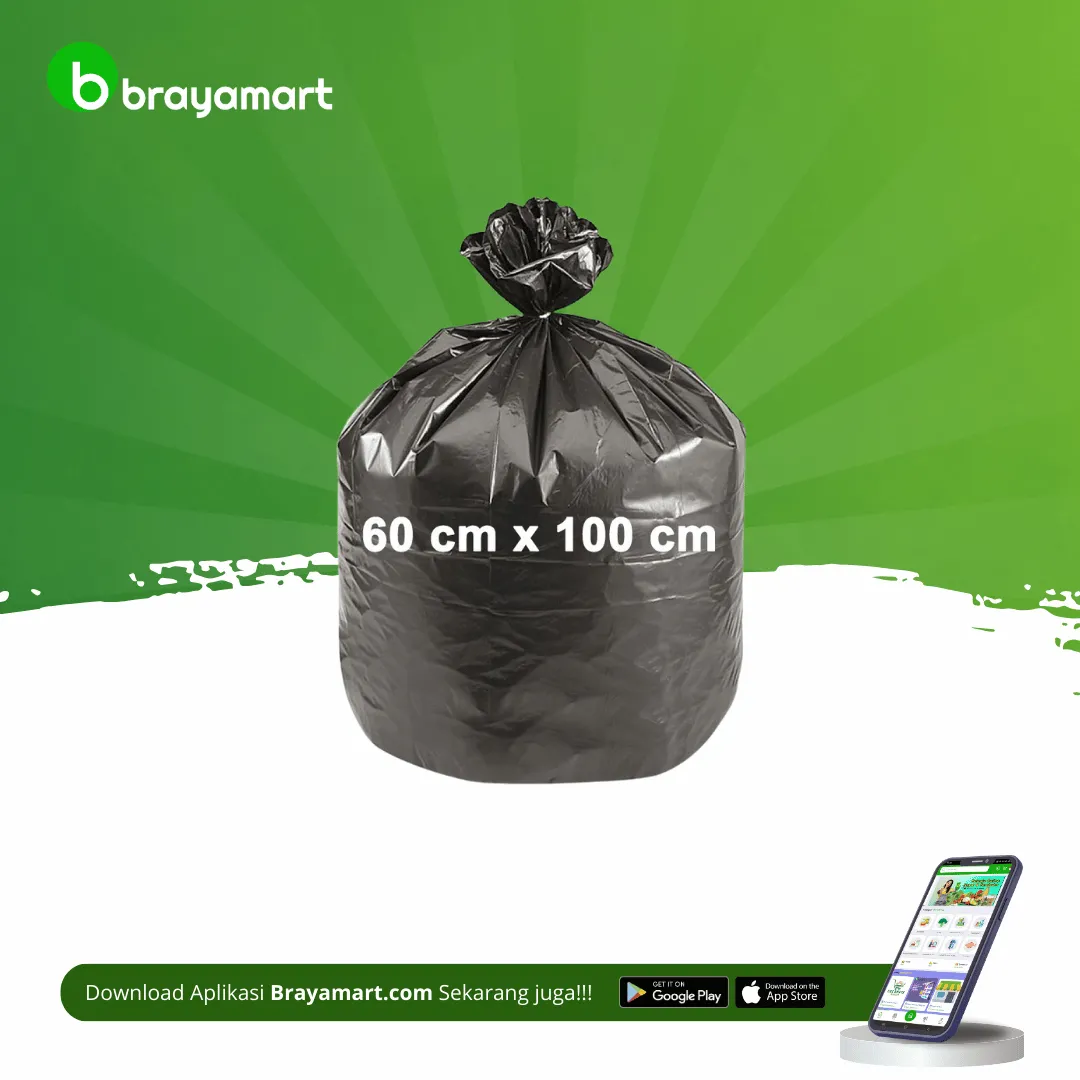 Plastic Waste Polybag 60×100