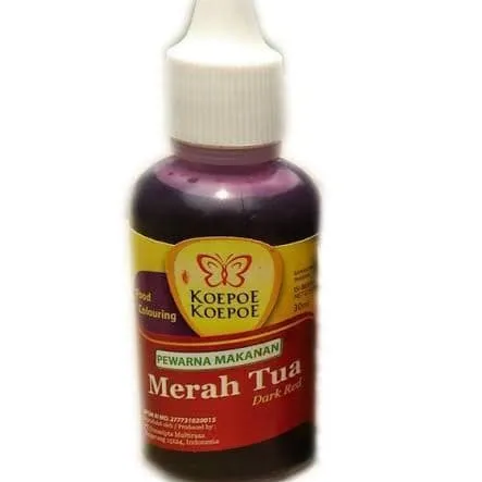 Koepoe - Koepoe Pewarna Makanan Merah 30 ml