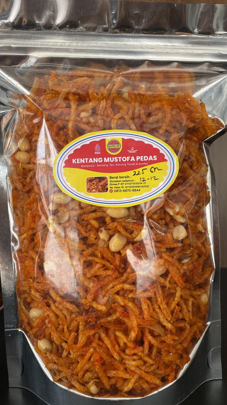 'Sambal Kentang Mustopa 225 Gram'