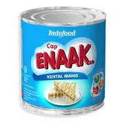 Sweetened Condensed Milk Cap Enaak Plain 370ml