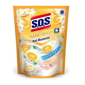 Sos Hand Wash Pouch Floral 300