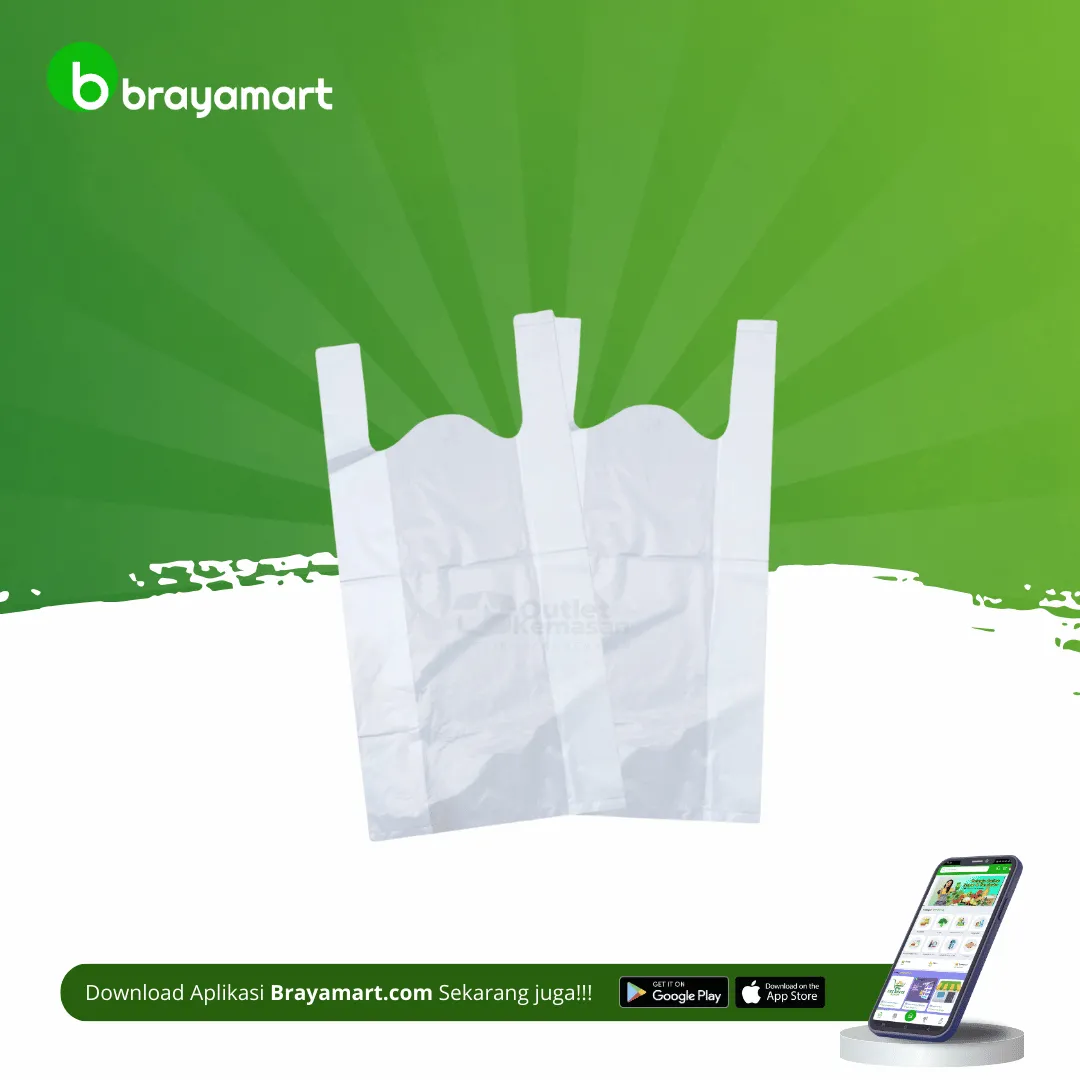 UK 28 White Plastic Bags (Ampera)