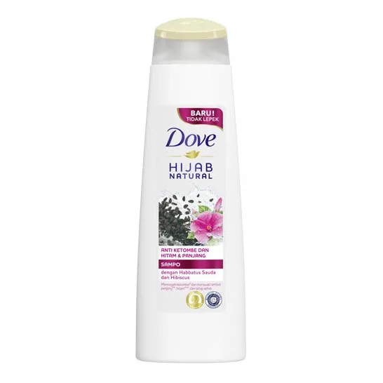 Dove Shampoo Hijab Anti Ketombe Hitam & Panjang 135 - Dove Shampoo Hijab Anti Ketombe Hitam & Panjang 135