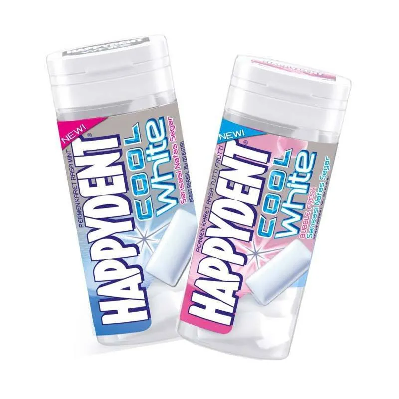 Happydent White Pocket Cool Candy 28 gr