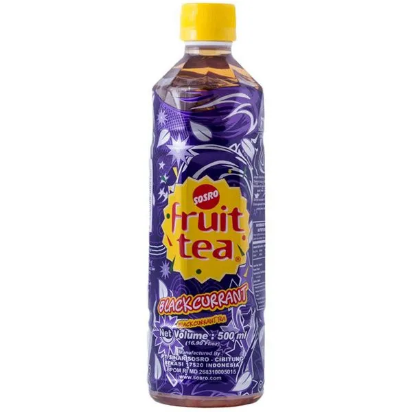 Fruit Tea BlackCurrant Botol 350ml