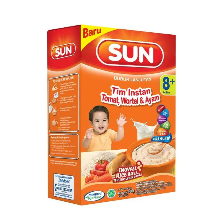 SUN Instant Team Tomato, Carrot & Chicken