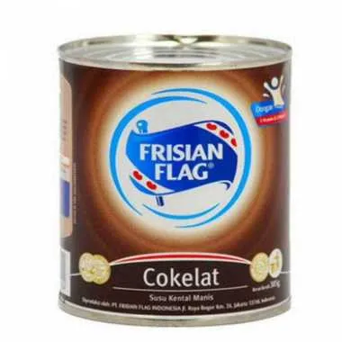 Susu Frisian Flag Kental Manis Coklat 370Gr - Susu Frisian Flag Kental Manis Coklat 370Gr