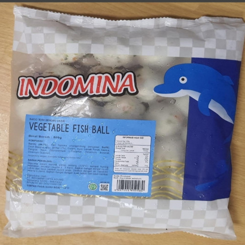 'Indomina vegetable Fish Ball 500 Gr'