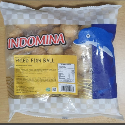 'Indomina Fried Fish Ball 500 Gr'