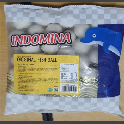 'Indomina Original Fish Ball 500 Gr'