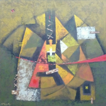 'Lukisan Abstrak'