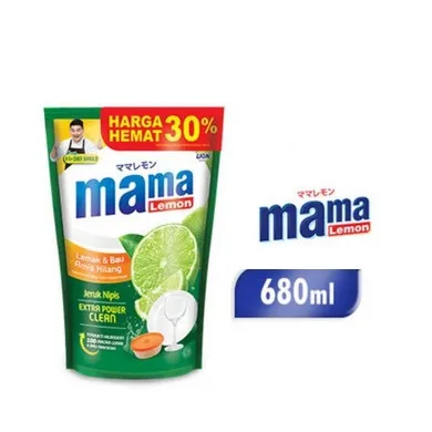 'Mamalemon Jeruk Nipis Pouch 680 ml'