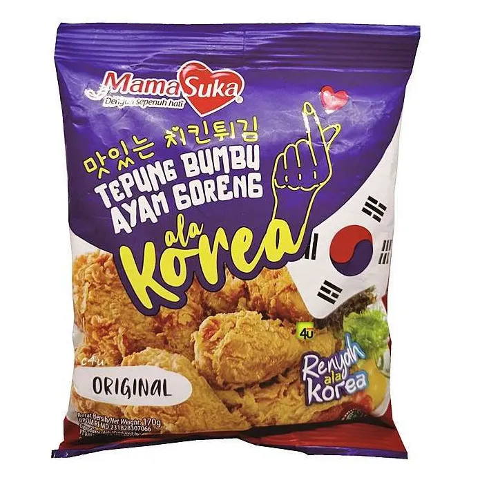 'Mamasuka Tepung Bumbu Ayam Goreng Ala Korea Original 170 Gram'