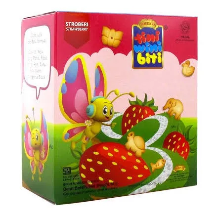 'Tini Wini Bity Strawberry Family Pack 38 gr'