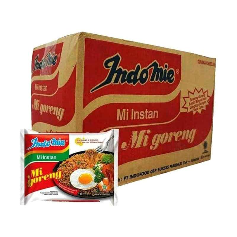 'Indomie goreng 1 box isi 40 pcs'
